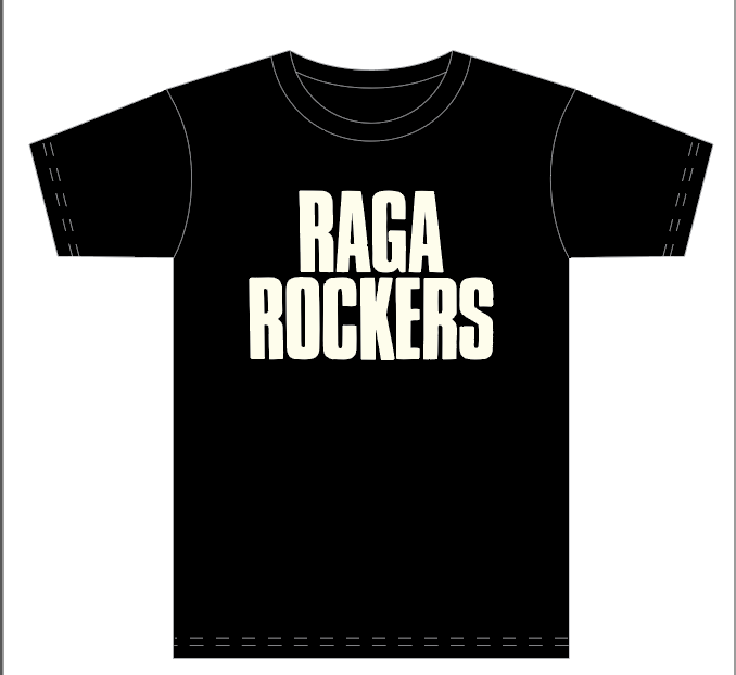 RAGA ROCKERS LOGO T-SKJORTE
